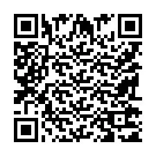 QR-code voor telefoonnummer +9519271197