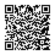 Codice QR per il numero di telefono +9519271207