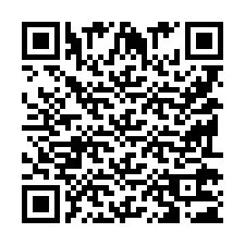 QR-code voor telefoonnummer +9519271286