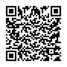 Codice QR per il numero di telefono +9519271410