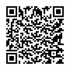 Kod QR dla numeru telefonu +9519271423