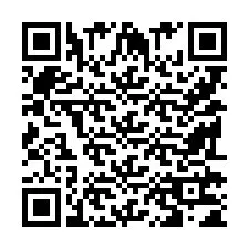 QR kód a telefonszámhoz +9519271447