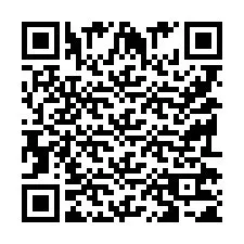 QR-код для номера телефона +9519271514