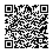 QR-code voor telefoonnummer +9519271525