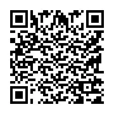 Codice QR per il numero di telefono +9519271542