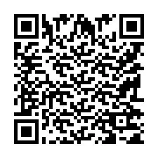 QR-koodi puhelinnumerolle +9519271565