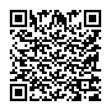 Codice QR per il numero di telefono +9519271606