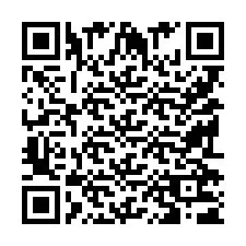 QR-koodi puhelinnumerolle +9519271663