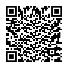 QR Code pour le numéro de téléphone +9519271685