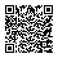 QR-code voor telefoonnummer +9519271785