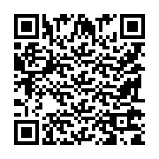 QR-koodi puhelinnumerolle +9519271887