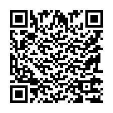 Codice QR per il numero di telefono +9519272785