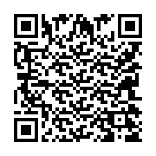 QR код за телефонен номер +9524025640