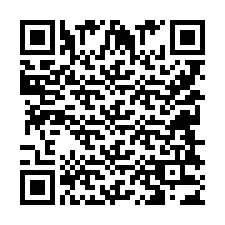Codice QR per il numero di telefono +9524833458