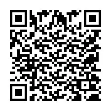 Codice QR per il numero di telefono +9525000256