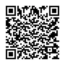 Codice QR per il numero di telefono +9525003402