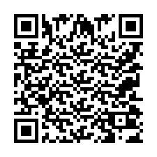 Codice QR per il numero di telefono +9525003415