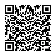 QR-Code für Telefonnummer +9525003602