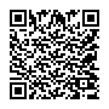 QR-koodi puhelinnumerolle +9525003636