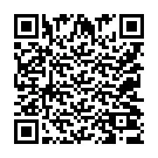 QR kód a telefonszámhoz +9525003639