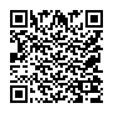 QR Code pour le numéro de téléphone +9525003643