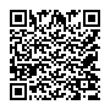 QR-code voor telefoonnummer +9525003677