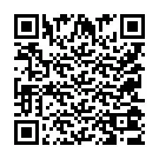 Codice QR per il numero di telefono +9525003682