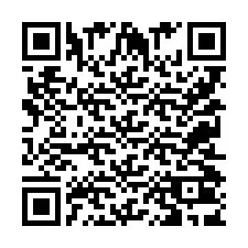 Código QR para número de telefone +9525003929