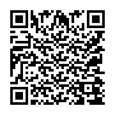 Codice QR per il numero di telefono +9525004308