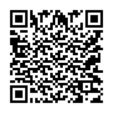 QR-Code für Telefonnummer +9525033435