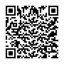 Codice QR per il numero di telefono +9525033468