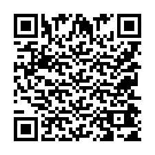 QR kód a telefonszámhoz +9525041516