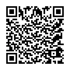 QR-code voor telefoonnummer +9525043981