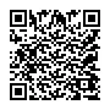 QR-code voor telefoonnummer +9525047739