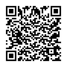 Codice QR per il numero di telefono +9525167098