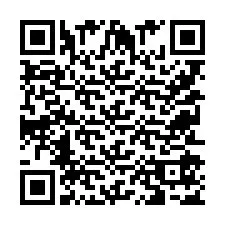 QR-code voor telefoonnummer +9525257586