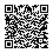 QR-код для номера телефона +9567431008