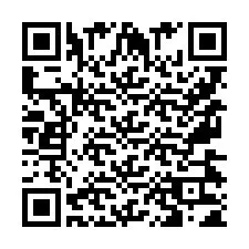 QR-code voor telefoonnummer +9567431400