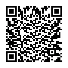 Código QR para número de telefone +9567431474