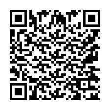 QR-koodi puhelinnumerolle +9567432098