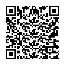 QR-koodi puhelinnumerolle +9567433004