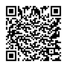 Kod QR dla numeru telefonu +9567433014