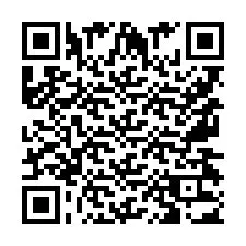 QR код за телефонен номер +9567433018