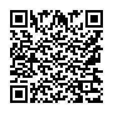 Codice QR per il numero di telefono +9567433104