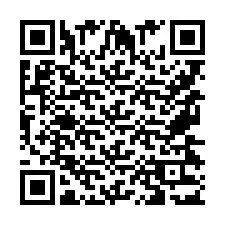 QR код за телефонен номер +9567433113