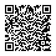 QR-код для номера телефона +9567433254