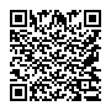 QR-код для номера телефона +9567433323