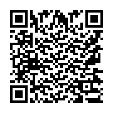 QR-koodi puhelinnumerolle +9567433344