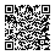 QR код за телефонен номер +9567433402