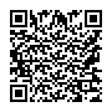 QR-koodi puhelinnumerolle +9567433405